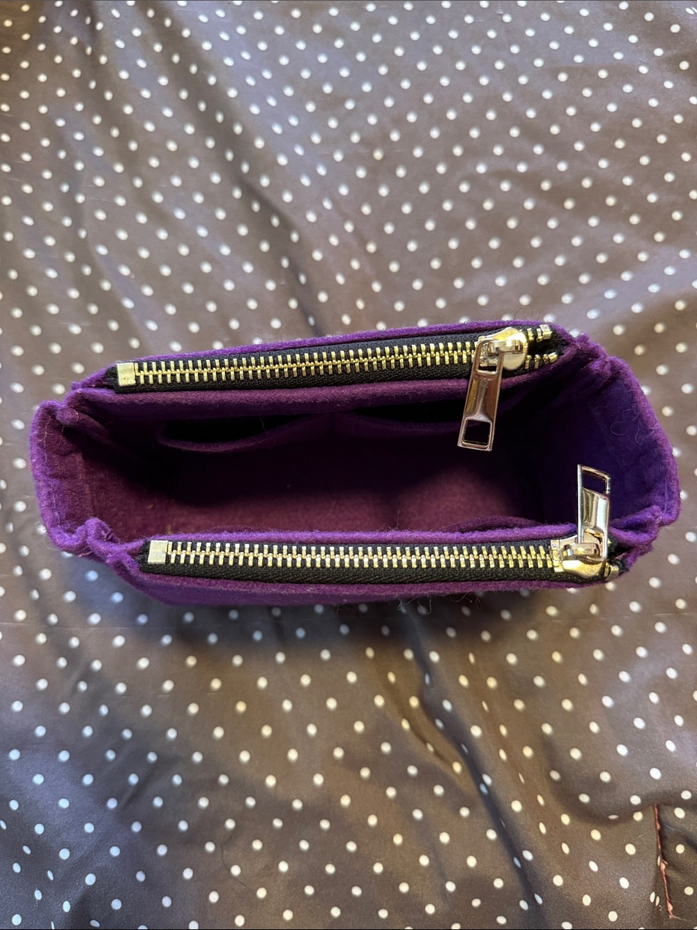small felt organizer